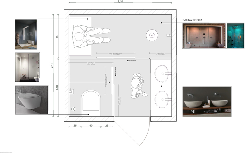 Progetto Bagno Elisabetta de Strobel